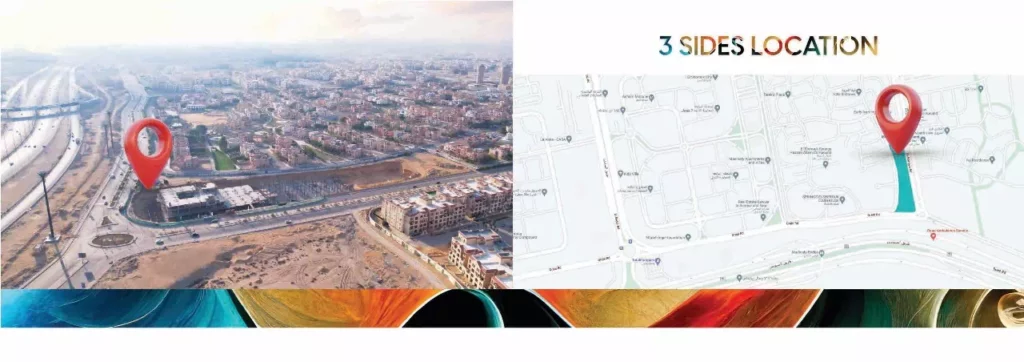 مشروع ثري سايدس الشروق 3 Sides Shopping Mall